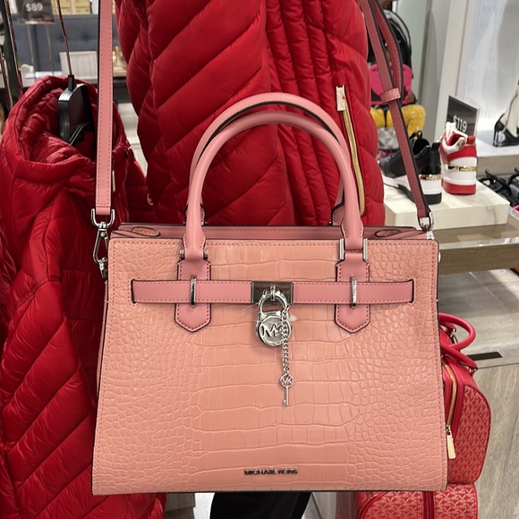 MICHAEL KORS HAMILTON MEDIUM SATCHEL 
 COLOR: Primrose 
NWT - Picture 14 of 16